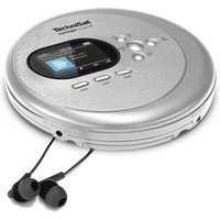 DigitRadio CD 2GO BT tragbarer MP3 CD-spieler mit Radio silber
