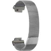 Armband Mesh für Fitbit Inspire silber