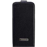 Premium DeLuxe vertikal (Leder) für Galaxy S5 mini schwarz