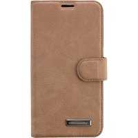 Book Case Nubuk Leather für Galaxy S6 braun
