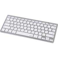 KEY4ALL X510 Bluetooth Tastatur silber/weiß