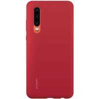 Silicone Case für Huawei P30 Bright Red
