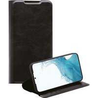 Premium Wallet für Galaxy S22 schwarz