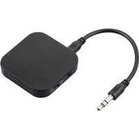 Bluetooth-Audio-Sender/Empfänger 2in1-Adapter schwarz