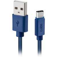 Polo USB > USB Type-C Kabel (1m) blau
