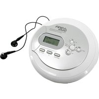 FS2 tragbarer MP3 CD-Player weiß/silber