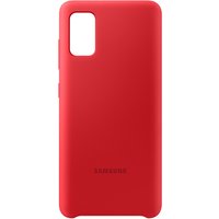 Silicone Cover für Galaxy A41 rot