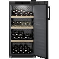 WSbl 4201-20 Weinklimaschrank schwarz / D