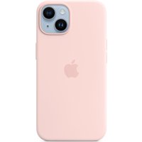 Silikon Case mit MagSafe für iPhone 14 kalkrosa