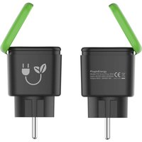 Smart Plug Outdoor Schuko schwarz/grün