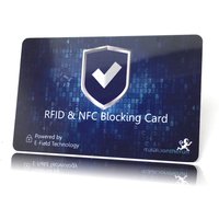 RFID NFC Blocker Karte blau