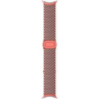 Gewebtes Armband für Pixel Watch coral