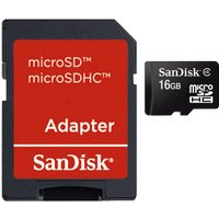 microSDHC (16GB) + Adapter Photo