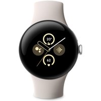 Pixel Watch 2 WiFi Smartwatch silber/porclain