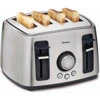 Family Toast 4-Schlitz Toaster edelstahl