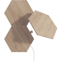 Elements Wood Look Hexagon 3PK Stimmungsleuchte / G