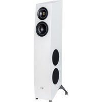 Concentro S 507 /Stück Stand-Lautsprecher hochglanz weiß