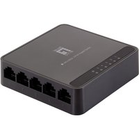 GEU-0522 5-Port Gigabit Ethernet Switch schwarz