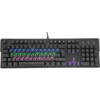 Vela LED Gaming Tastatur schwarz