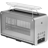 LONO Glas-Toaster Langschlitz-Toaster cromargan edelstahl