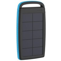PLUS Solar (20.000mAh) Powerbank schwarz/blau