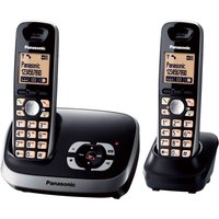 KX-TG6522GB Schnurlostelefon mit Anrufbeantworter schwarz