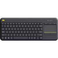 K400 Plus (DE) Kabellose Tastatur dunkelgrau