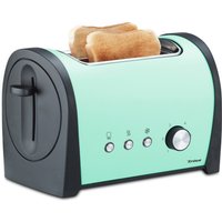 Retro Line Kompakt-Toaster mintgrün