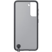 Clear Protective Cover für Galaxy S21 5G schwarz