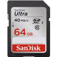 Ultra SDXC 40MB/s Class 10 (64GB)