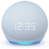 Echo Dot (5.Gen.) mit Uhr Streaming-Lautsprecher blau