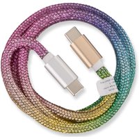 USB Type-C Rainbow Kabel (1m)