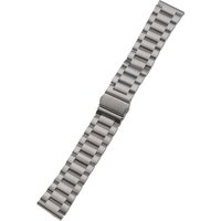 Armband Edelstahl Chain für Fitbit Versa silber