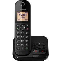 KX-TGC420GB Schnurlostelefon mit Anrufbeantworter schwarz