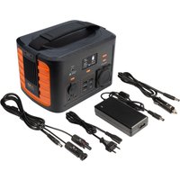 Portable Power Station 300 schwarz/orange