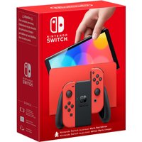 Switch Konsole (OLED-Modell) Mario Edition rot