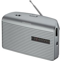 Music 60 Kofferradio silber