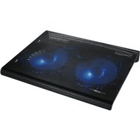 Laptop Cooling Stand + Dual Fans blau