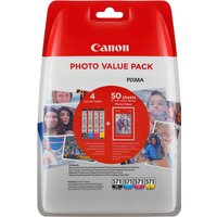 CLI-571 C/M/Y/BK Photo Value Pack