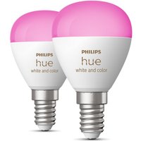 Hue White & Color Ambiance Luster LED-Leuchtmittel 2er Pack / F