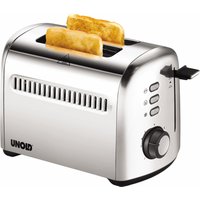 38326 2er Retro Kompakt-Toaster edelstahl