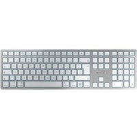 KW 9100 Slim (DE) Kabellose Tastatur für Mac silber/weiß