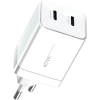 Mini Speed Reiselader USB-C/-C(40W) weiß