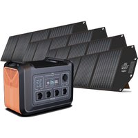 Powerstation UPP-2400 inkl. 4x 200W Modul schwarz/orange