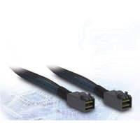 SFF-8643 Kabel (1m) schwarz/blau