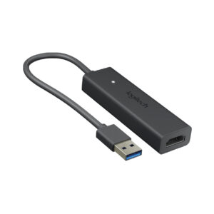 Logitech Screen Share - HDMI USB Grafikadapter Schwarz f?r Konferenzr?ume
