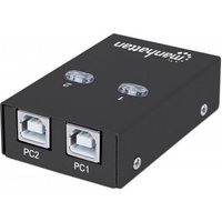 Umschalter USB 2.0 (2-Port) schwarz