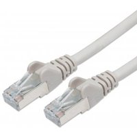 Patchkabel RJ45 S/FTP Cat6 LSOH grau (3 m) Hebelschutz