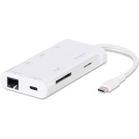 7in1 USB Type-C Adapter weiß