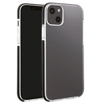 Rock Solid Cover für iPhone 13 transparent/schwarz